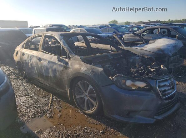 4S3BNAN64H3047569 2017 SUBARU LEGACY Charcoal Przód prawy