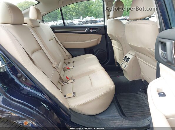 4S3BNAN64J3027361 2018 SUBARU LEGACY Dark Blue Widok naklejki z numerem VIN