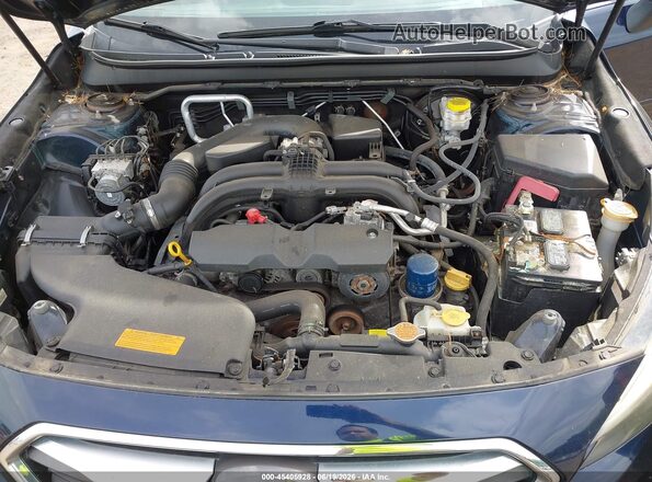 4S3BNAN64J3027361 2018 SUBARU LEGACY Dark Blue Widok z tyłu