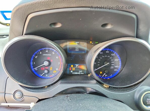 4S3BNAN65H3068172 2017 SUBARU LEGACY Бежевый Вид щитка приборов