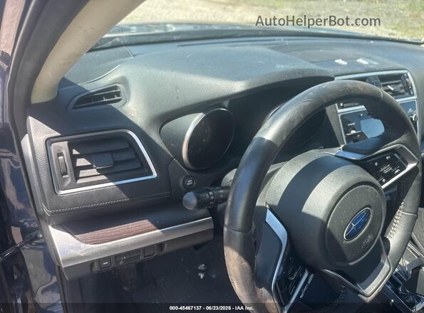 4S3BNAN65K3032134 2019 SUBARU LEGACY Blue Rear seats view