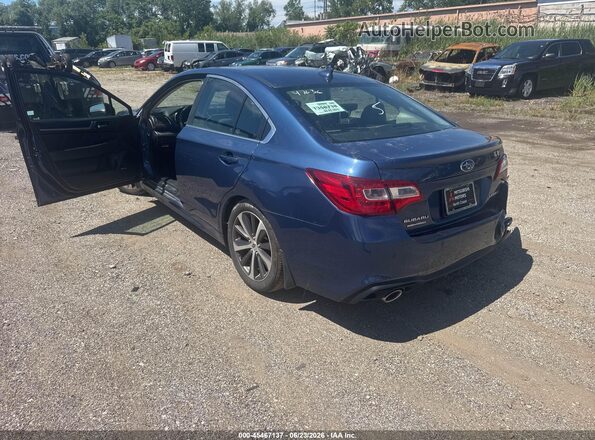 4S3BNAN65K3032134 2019 SUBARU LEGACY Blue Rear left