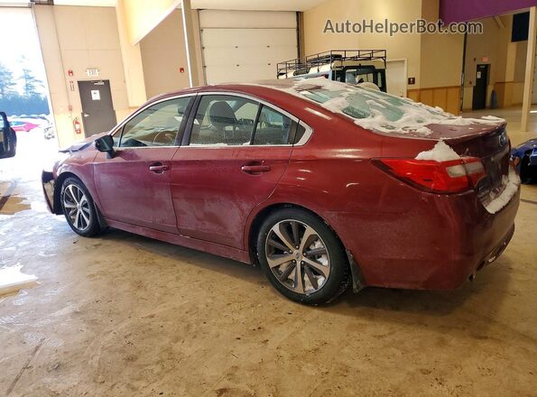 4S3BNAN66H3036508 2017 SUBARU LEGACY Burgundy Rear left
