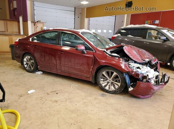 4S3BNAN66H3036508 2017 SUBARU LEGACY Burgundy Front right