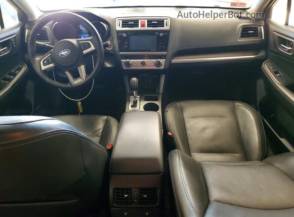 4S3BNAN66H3036508 2017 SUBARU LEGACY Burgundy Dashboard view