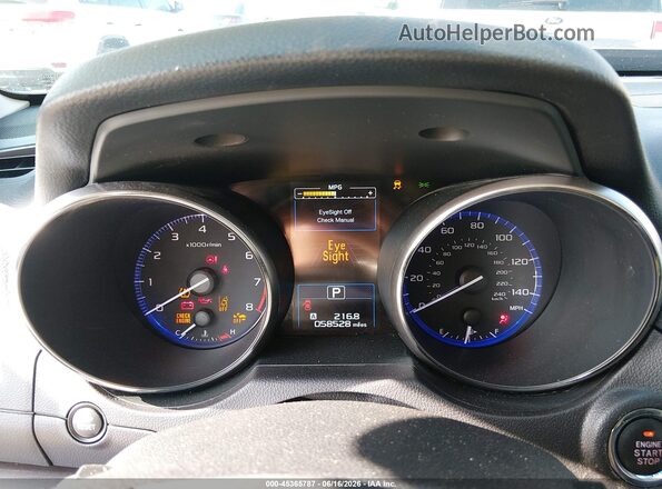 4S3BNAN68G3010863 2016 SUBARU LEGACY Silver Widok tylnych siedzeń