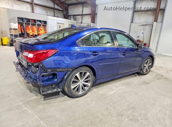 4S3BNAN68H3036154 2017 SUBARU LEGACY Синий Задняя правая четверть