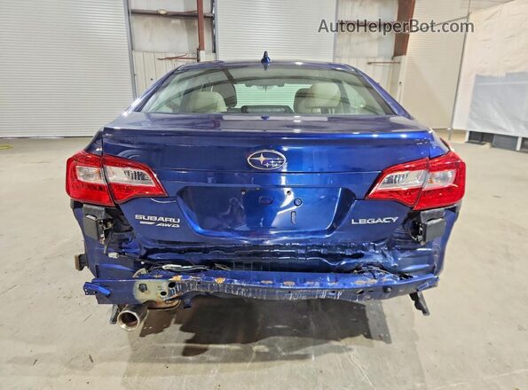 4S3BNAN68H3036154 2017 SUBARU LEGACY Синий Вид сзади