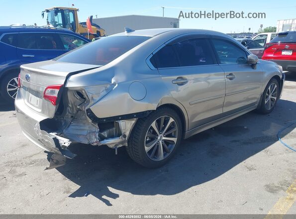 4S3BNAN6XG3050880 2016 SUBARU LEGACY Champagne Задняя правая четверть