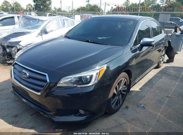 4S3BNAR66H3032663 2017 SUBARU LEGACY Black წინა მარცხენა ხედი სამი მეოთხედიდან