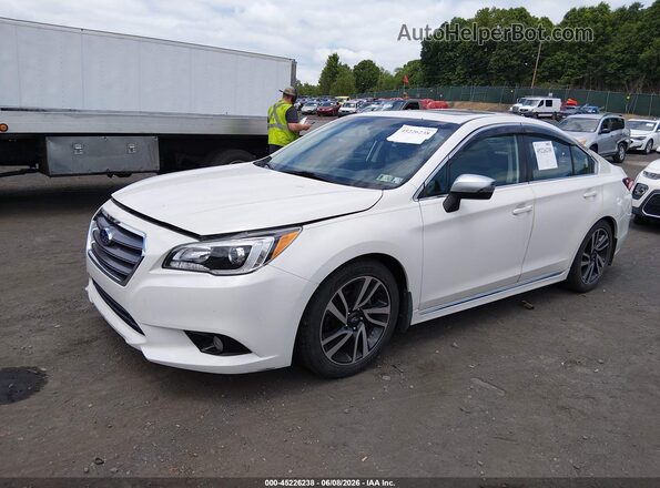 4S3BNAR6XH3062295 2017 SUBARU LEGACY White წინა მარცხენა ხედი სამი მეოთხედიდან