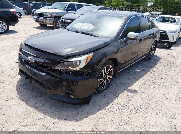 4S3BNAS61H3024206 2017 SUBARU LEGACY Black Vista tres cuartos delantera izquierda