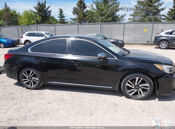 4S3BNAS61H3024206 2017 SUBARU LEGACY Black Vista interior trasera