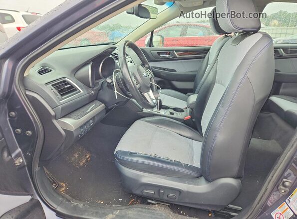 4S3BNAS61H3062907 2017 SUBARU LEGACY Gray Vista interior delantera