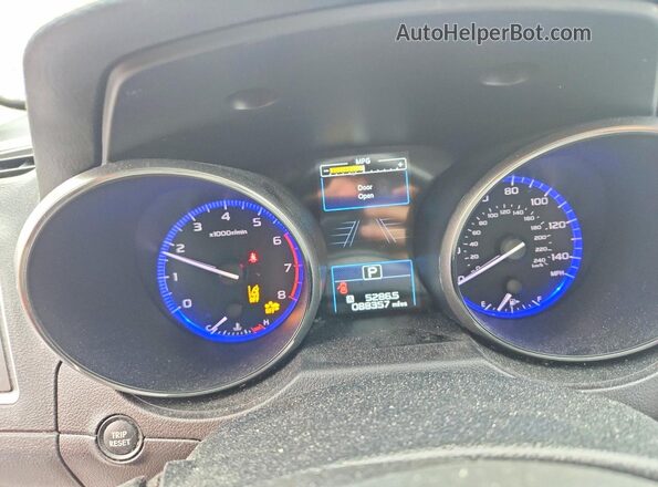 4S3BNAS61H3062907 2017 SUBARU LEGACY Gray Vista del cuadro de instrumentos