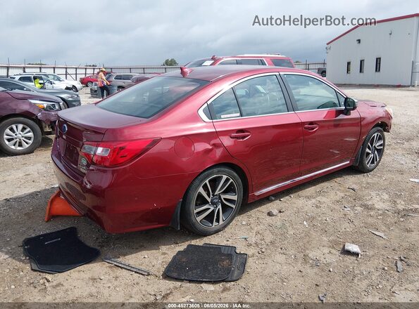 4S3BNAS65H3061646 2017 SUBARU LEGACY Burgundy უკანა მარჯვენა