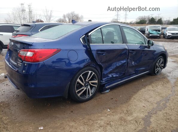 4S3BNAS66H3013783 2017 SUBARU LEGACY Blue უკანა მარჯვენა