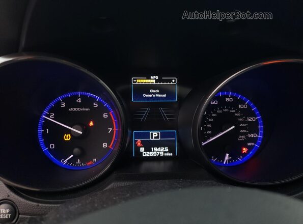 4S3BNAS66H3013783 2017 SUBARU LEGACY Blue ხელსაწყოთა პანელის ხედი