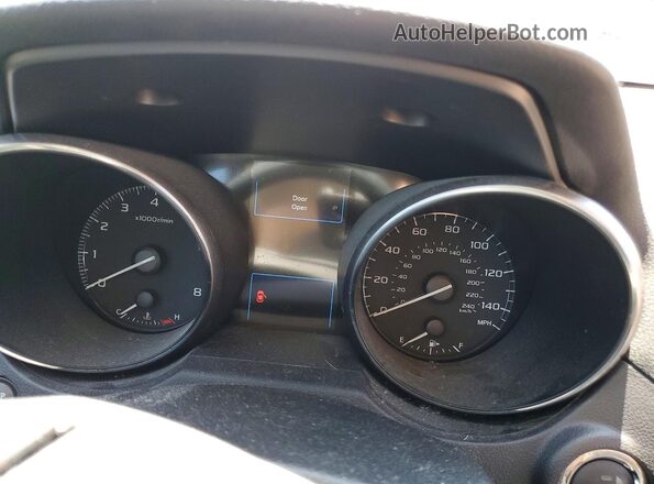 4S3BNAS66H3027893 2017 SUBARU LEGACY Серебряный Вид щитка приборов