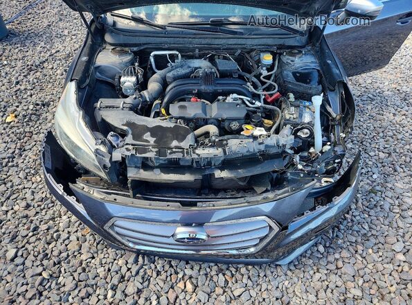 4S3BNAS69H3015592 2017 SUBARU LEGACY Gray Вид задньої частини салону