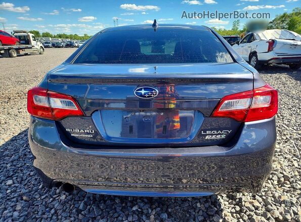 4S3BNAS69H3015592 2017 SUBARU LEGACY Gray Вид ззаду