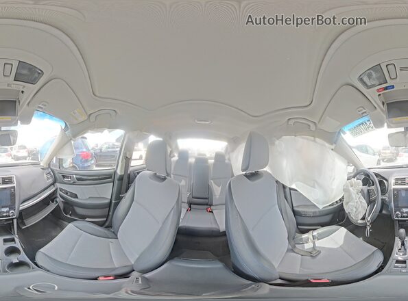 4S3BNAS6XK3012904 2019 SUBARU LEGACY Серебряный Панорамный вид салона 360°