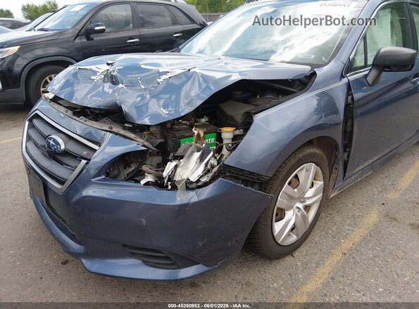 4S3BNBA62G3060797 2016 SUBARU LEGACY Blue Вид спереду