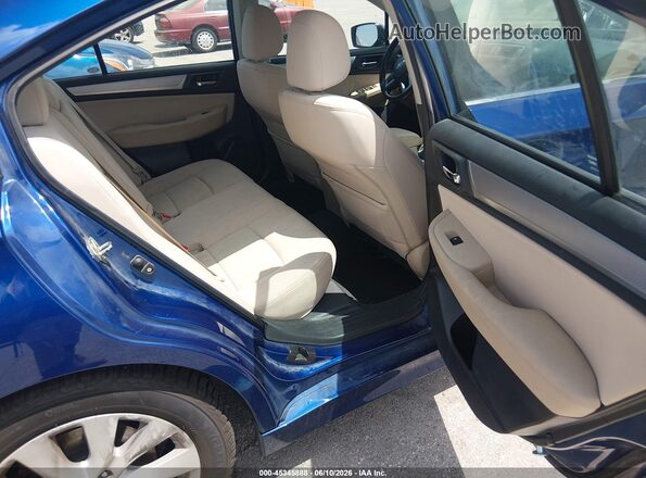 4S3BNBC64G3030049 2016 SUBARU LEGACY Blue VIN კოდის სტიკერის ხედი