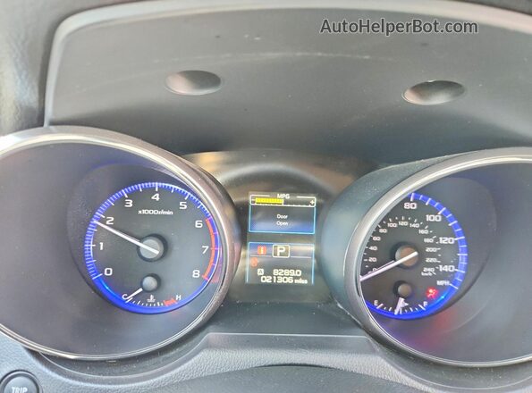 4S3BNBC66G3019473 2016 SUBARU LEGACY Blue Instrument cluster view