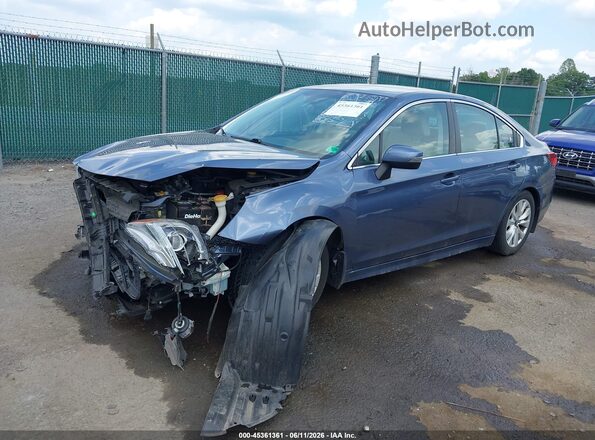 4S3BNBF62G3036069 2016 SUBARU LEGACY Blue Առջևի ձախ երեք քառորդ տեսարան