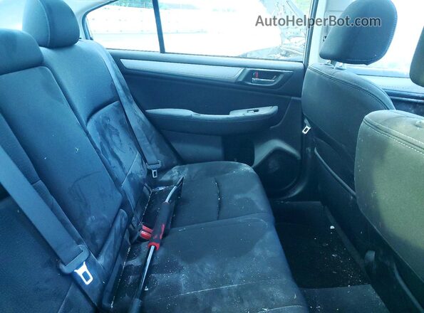 4S3BNBH62G3014747 2016 SUBARU LEGACY Silver Вид задніх сидінь