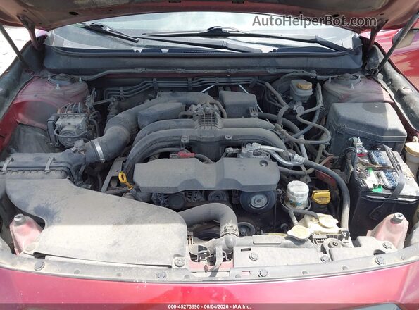 4S3BNBJ65G3041788 2016 SUBARU LEGACY Maroon Հետևի տեսք