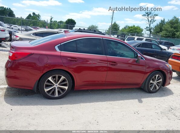 4S3BNBJ65G3041788 2016 SUBARU LEGACY Maroon Սալոնի հետևի տեսք