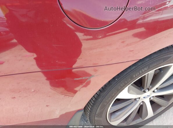 4S3BNBJ65G3041788 2016 SUBARU LEGACY Maroon Դիմացի տեսք