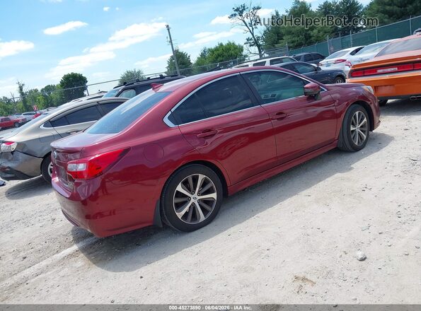 4S3BNBJ65G3041788 2016 SUBARU LEGACY Maroon Հետևի աջ