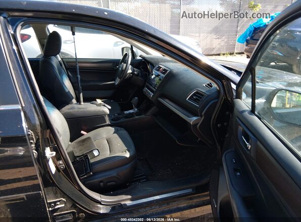 4S3BNBL60G3037922 2016 SUBARU LEGACY Black Вид салону спереду