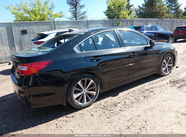4S3BNBL60G3037922 2016 SUBARU LEGACY Black Задня права чверть