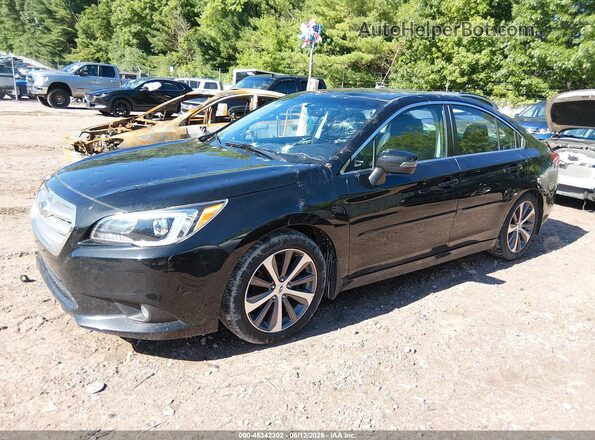 4S3BNBL60G3037922 2016 SUBARU LEGACY Black Передня ліва чверть
