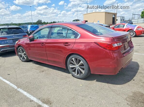 4S3BNBN63G3050323 2016 SUBARU LEGACY Red Задня ліва чверть