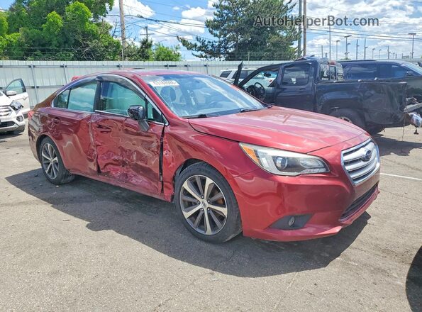 4S3BNBN63G3050323 2016 SUBARU LEGACY Red Передня права чверть