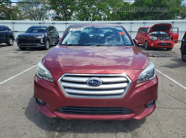 4S3BNBN63G3050323 2016 SUBARU LEGACY Red Вид спереду