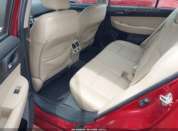 4S3BNBN66G3013024 2016 SUBARU LEGACY Красный Вид наклейки с VIN-кодом