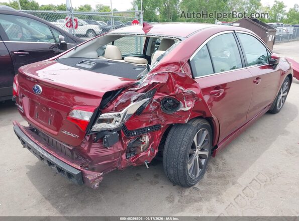 4S3BNBN66G3013024 2016 SUBARU LEGACY Красный Задняя правая четверть