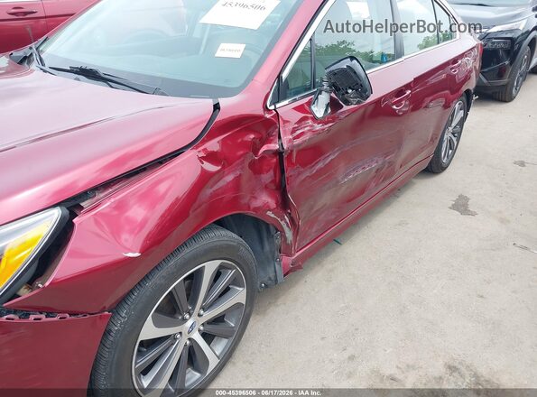 4S3BNBN66G3013024 2016 SUBARU LEGACY Красный Вид спереди