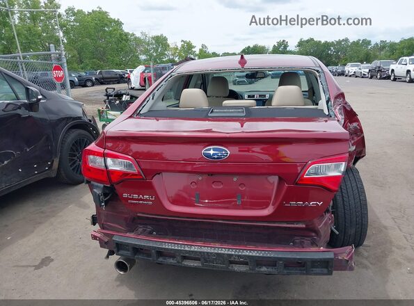 4S3BNBN66G3013024 2016 SUBARU LEGACY Красный 