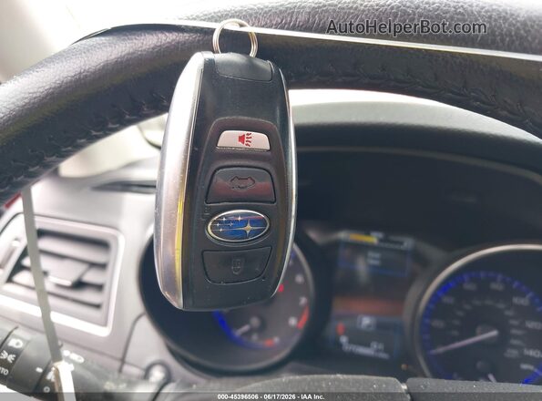 4S3BNBN66G3013024 2016 SUBARU LEGACY Красный Вид панели приборов