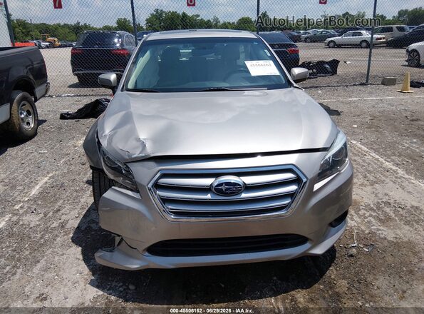 4S3BNBN68G3041116 2016 SUBARU LEGACY Tan Widok zestawu wskaźników