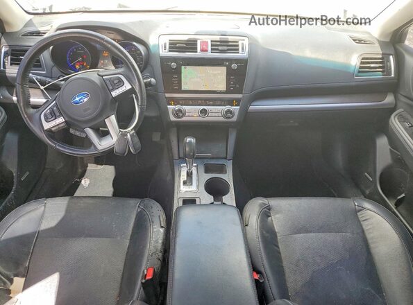4S3BNBN6XG3002544 2016 SUBARU LEGACY Gray Widok deski rozdzielczej