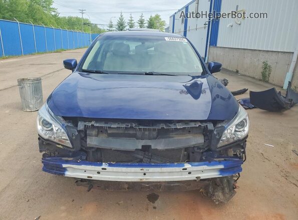 4S3BNCD65H3045746 2017 SUBARU LEGACY Blue Widok z przodu