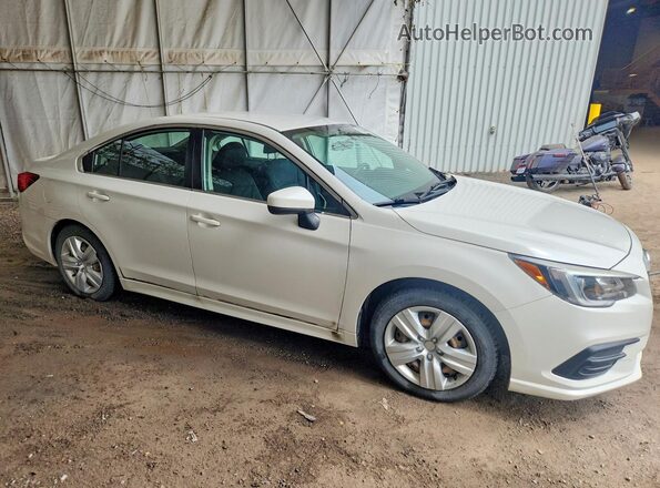 4S3BNDA60K3030105 2019 SUBARU LEGACY White Передня права чверть
